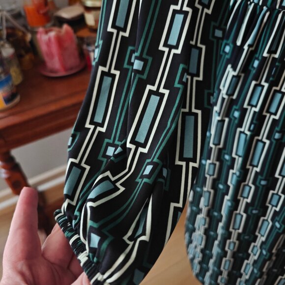 LaneBryant 22/24W Faux Wrap Dress - Picture 3 of 6